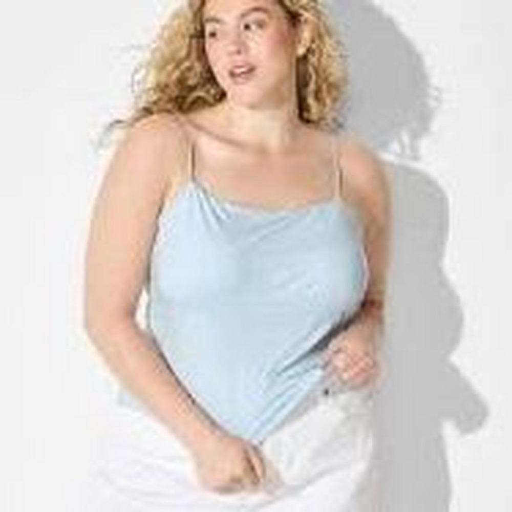 Wild Fable Women's Lace Trim Spaghetti Strap Cami Tank‎ Top
